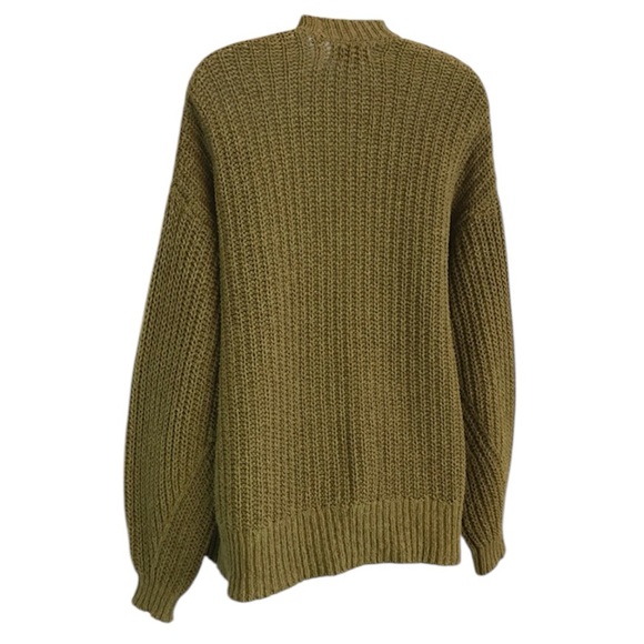 🔴 4/$15 Ava & Viv Women’s size 14W Target 🎯 Brand Green Open Textured Cardigan - Picture 6 of 11